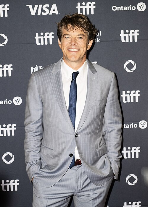 Jason Blum on the red carpet for the movie "The Lost Bus" at the 2025 Toronto International Film Festival