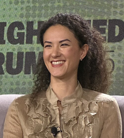 Jay Graber, CEO at Bluesky, speaking at the 2025 Knight Media Forum in Miami, Florida in February 2025