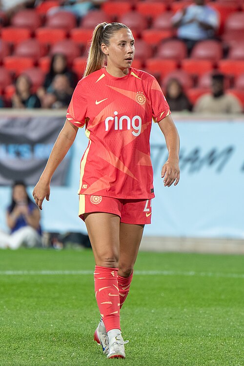 Jayden Perry during Gotham FC vs Portland Thorns FC on 26 Sep 2025