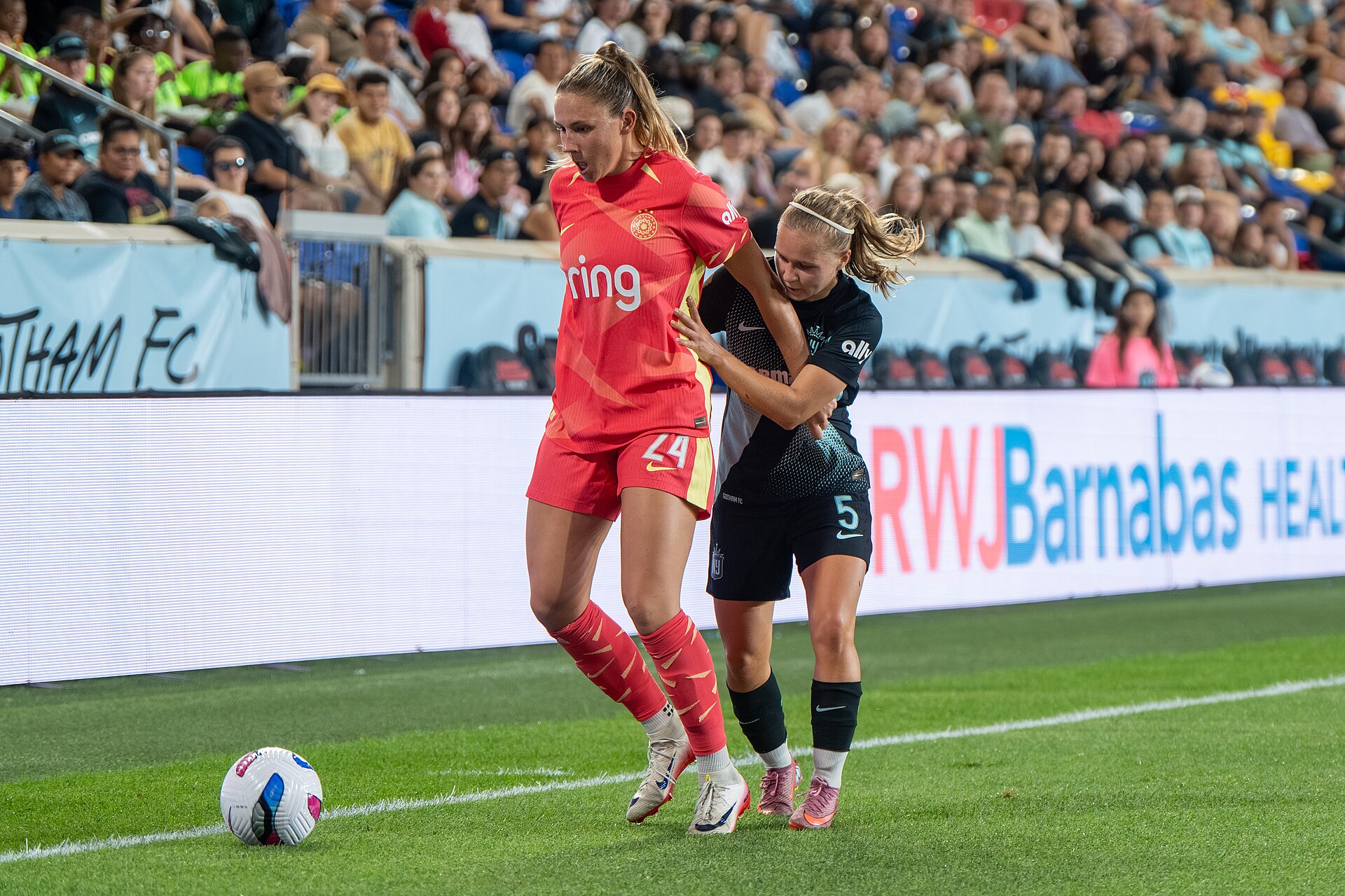 Jayden Perry during Gotham FC vs Portland Thorns FC on 26 Sep 2025