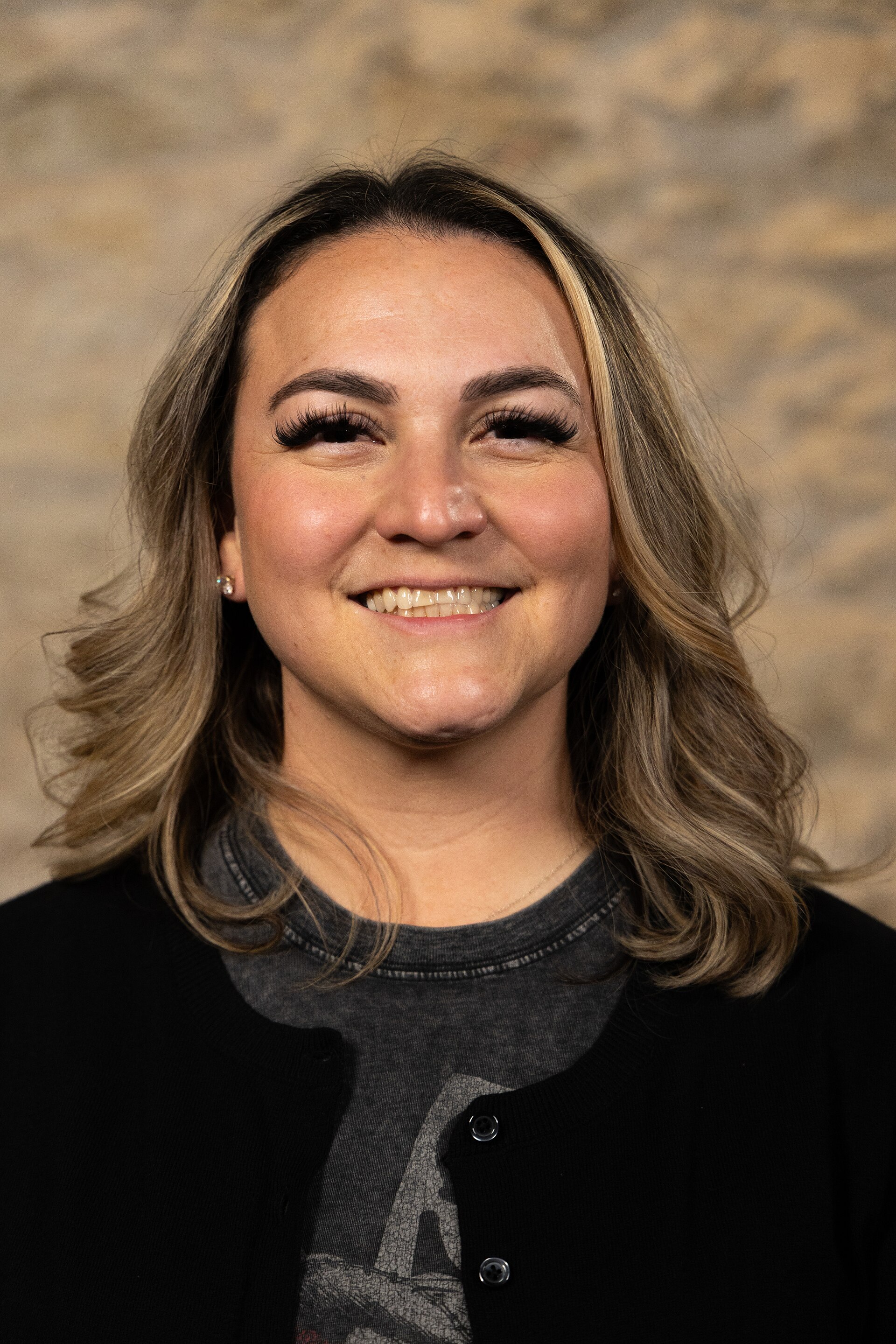 Jeannette Hernandez, Founder, at the WikiPortraits studio at the 2025 SXSW Festival.