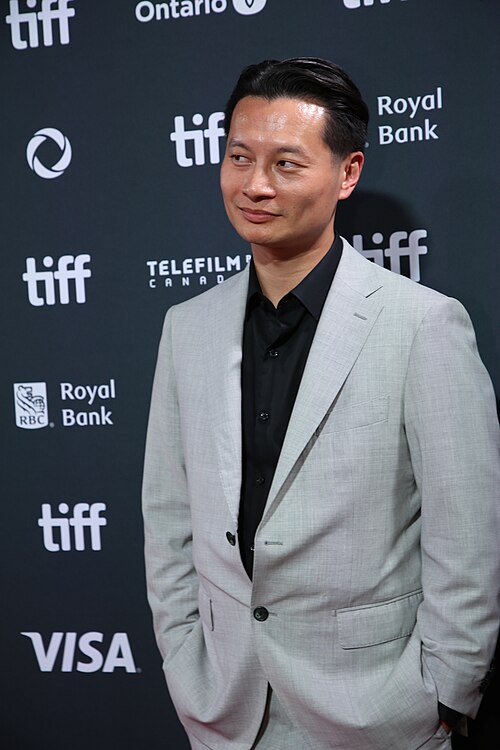 Jeff Yung, actor, at the 2024 Toronto International Film Festival (TIFF) for the movie The Shrouds.