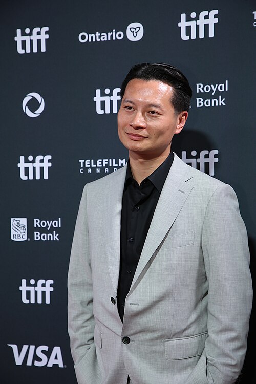 Jeff Yung, actor, at the 2024 Toronto International Film Festival (TIFF) for the movie The Shrouds.