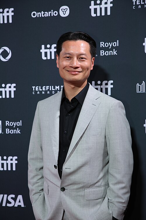 Jeff Yung, actor, at the 2024 Toronto International Film Festival (TIFF) for the movie The Shrouds.