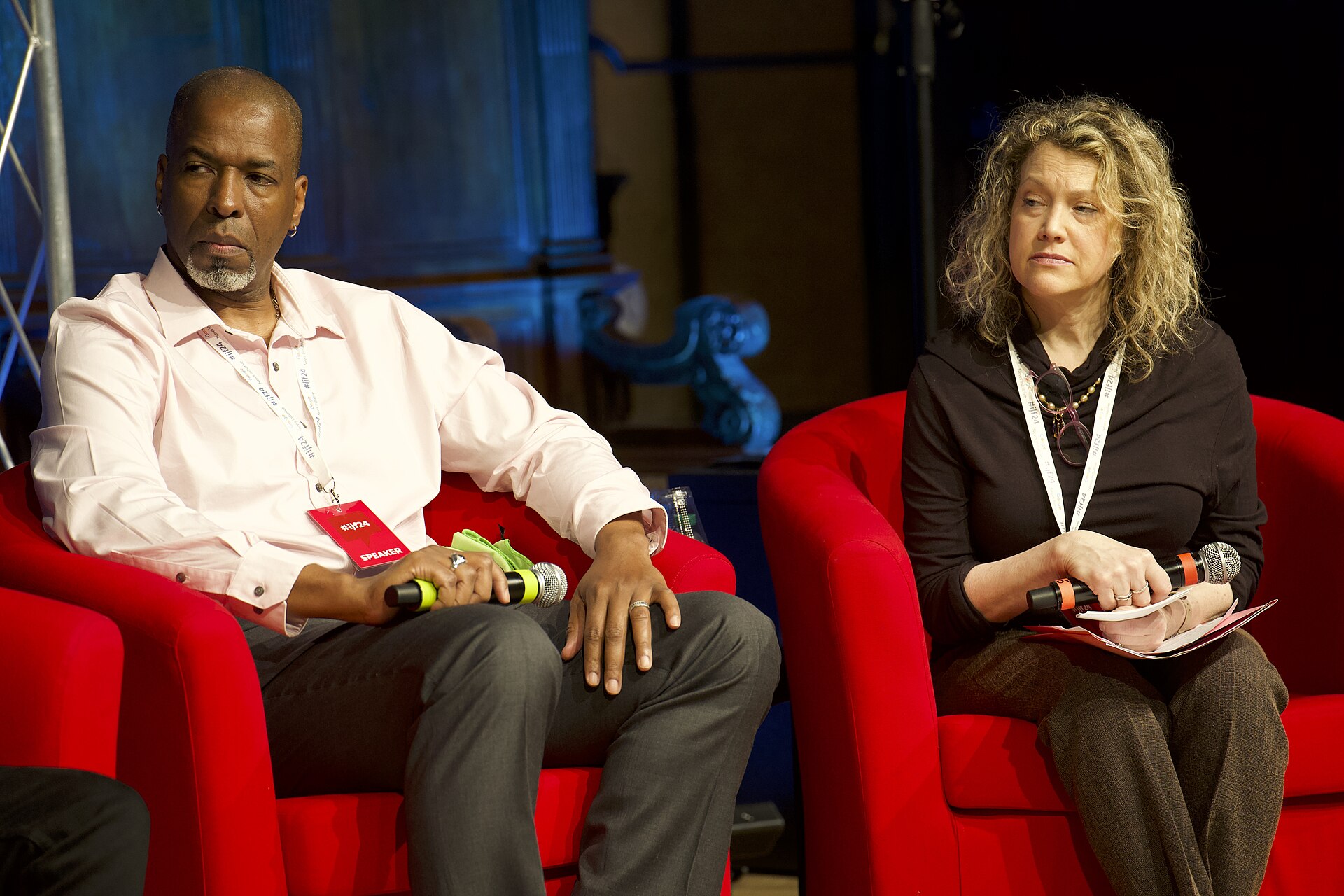 Jeffrey Sterling and Jesselyn Radack at the International Journalism Festival 2024 in Perugia, Italy speaking on a panel called “Impact of leak prosecutions on the free press. Jeffrey Sterling is a former CIA agent who served two and a half years in prison after being convicted of violating the Espionage Act. Jesselyn Radack heads the Whistleblower and Source Protection Program (WHISPeR) at ExposeFacts.