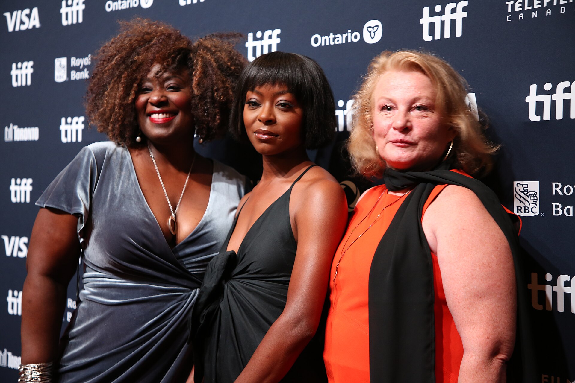 Jennifer Holness, Danielle Deadwyler, and Elizabeth Saunders at the 2024 Toronto International Film Festival (TIFF) for the movie