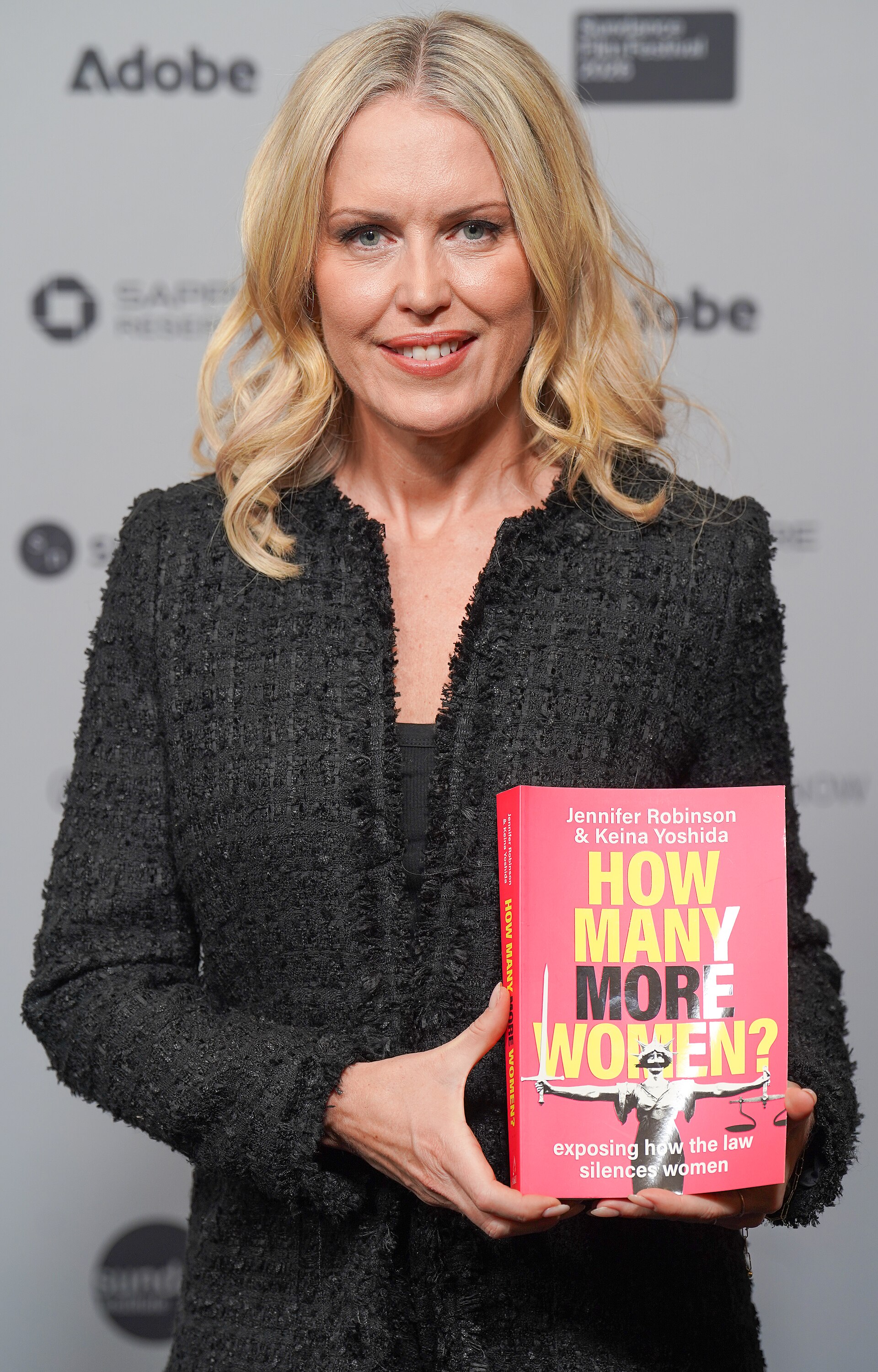 Jennifer Robinson, author of How Many More Women, at the 2026 Sundance Film Festival
