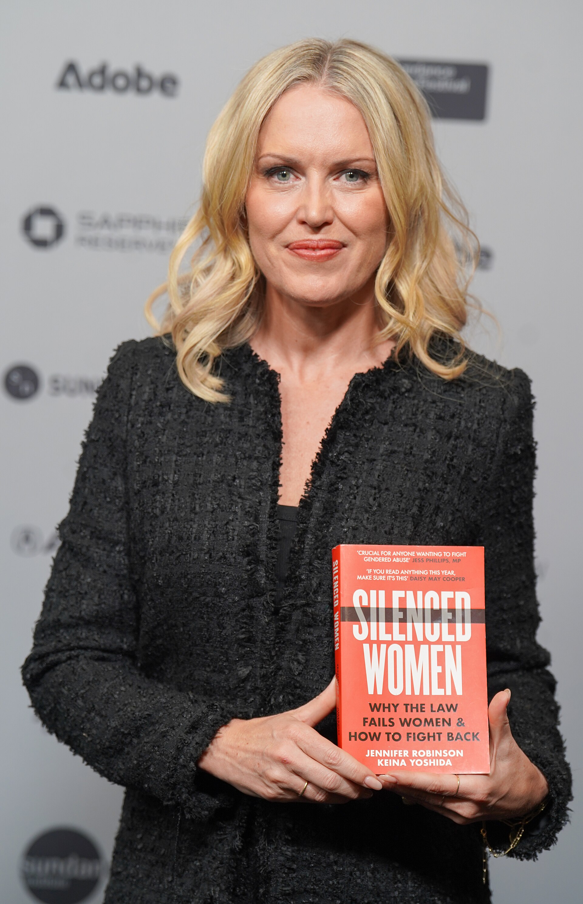 Jennifer Robinson, author of Silenced Women, at the 2026 Sundance Film Festival