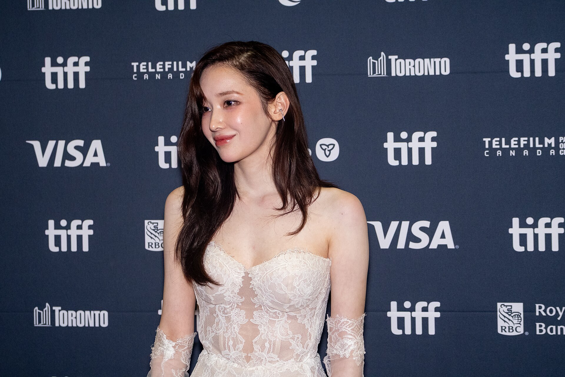 Jeon Jong-seo, actor, at the 2025 Toronto International Film Festival (TIFF) for the movie Project Y.