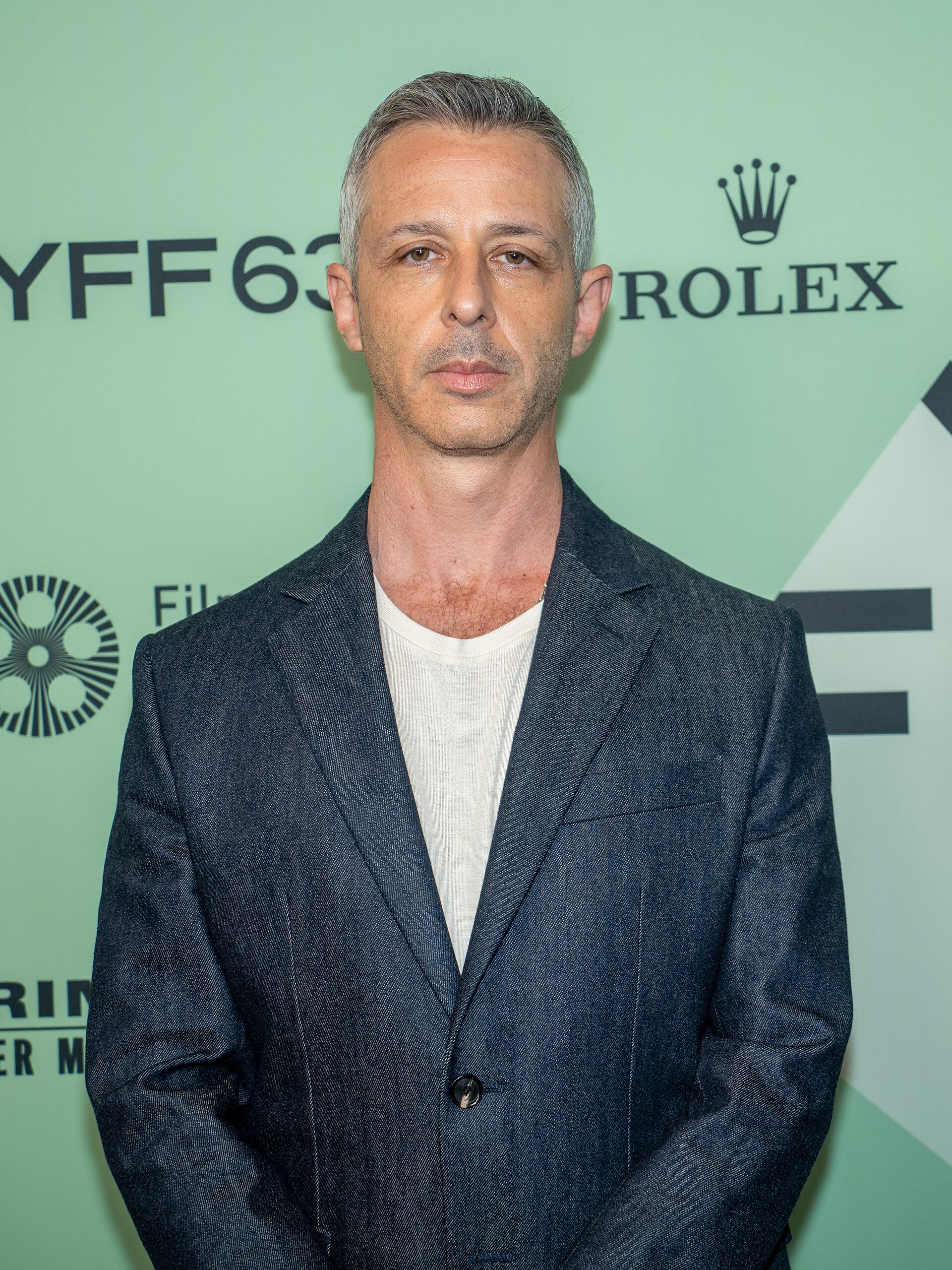 Jeremy Strong, actor, at the 63rd annual New York Film Festival at Lincoln Center in 2025 for the film Springsteen: Deliver Me from Nowhere