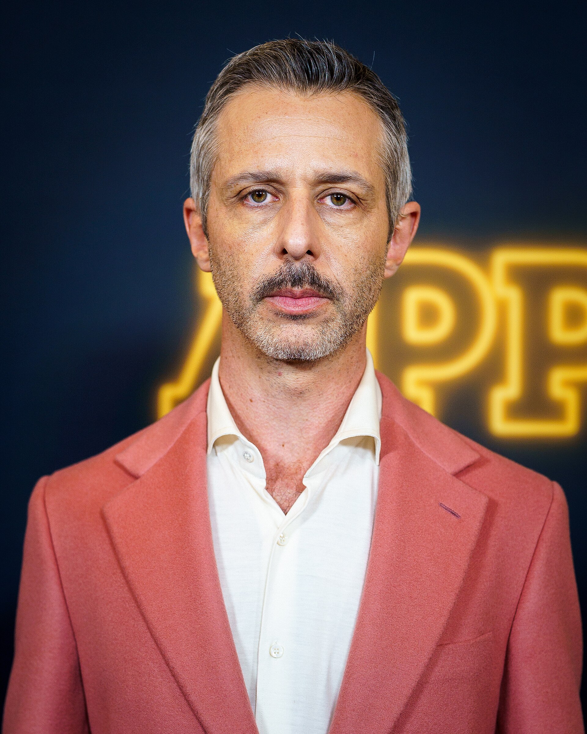 Jeremy Strong in New York City for the movie The Apprentice.