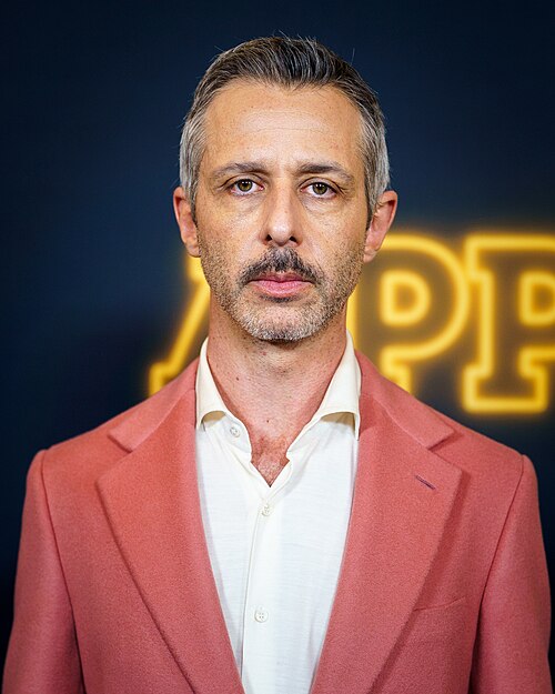 Jeremy Strong in New York City for the movie The Apprentice.