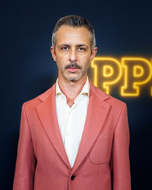 Jeremy Strong in New York City for the movie The Apprentice.