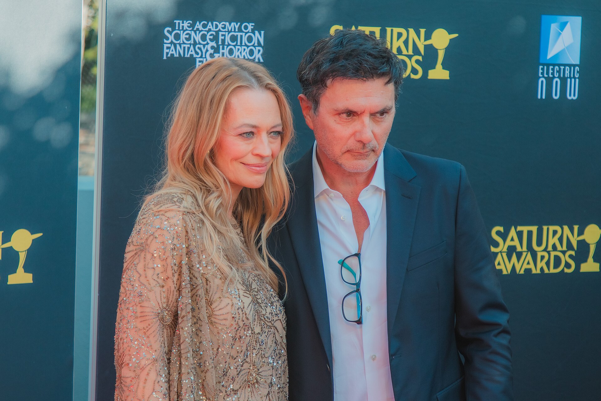 Jeri Ryan & Christophe Émé  at the 53rd Saturn Awards