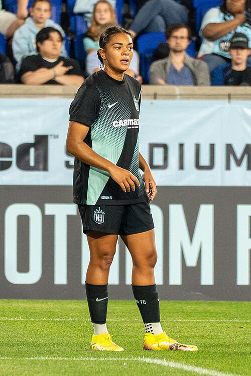 Jess Carter during Gotham FC vs San Diego Wave on 5.16.25