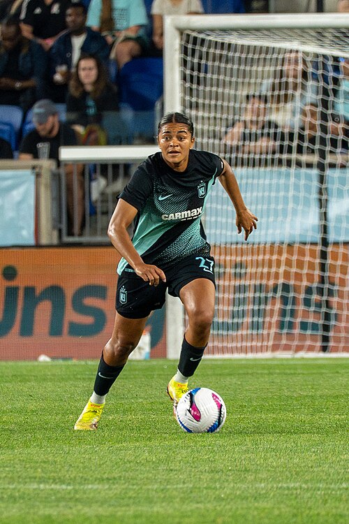 Jess Carter during Gotham FC vs San Diego Wave on 5.16.25