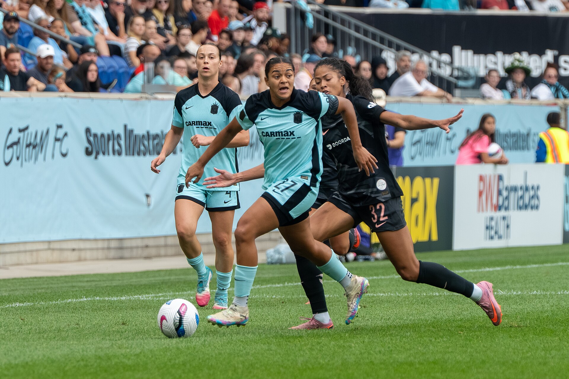 Jess Carter during Gotham vs Angel City Sep 7 25