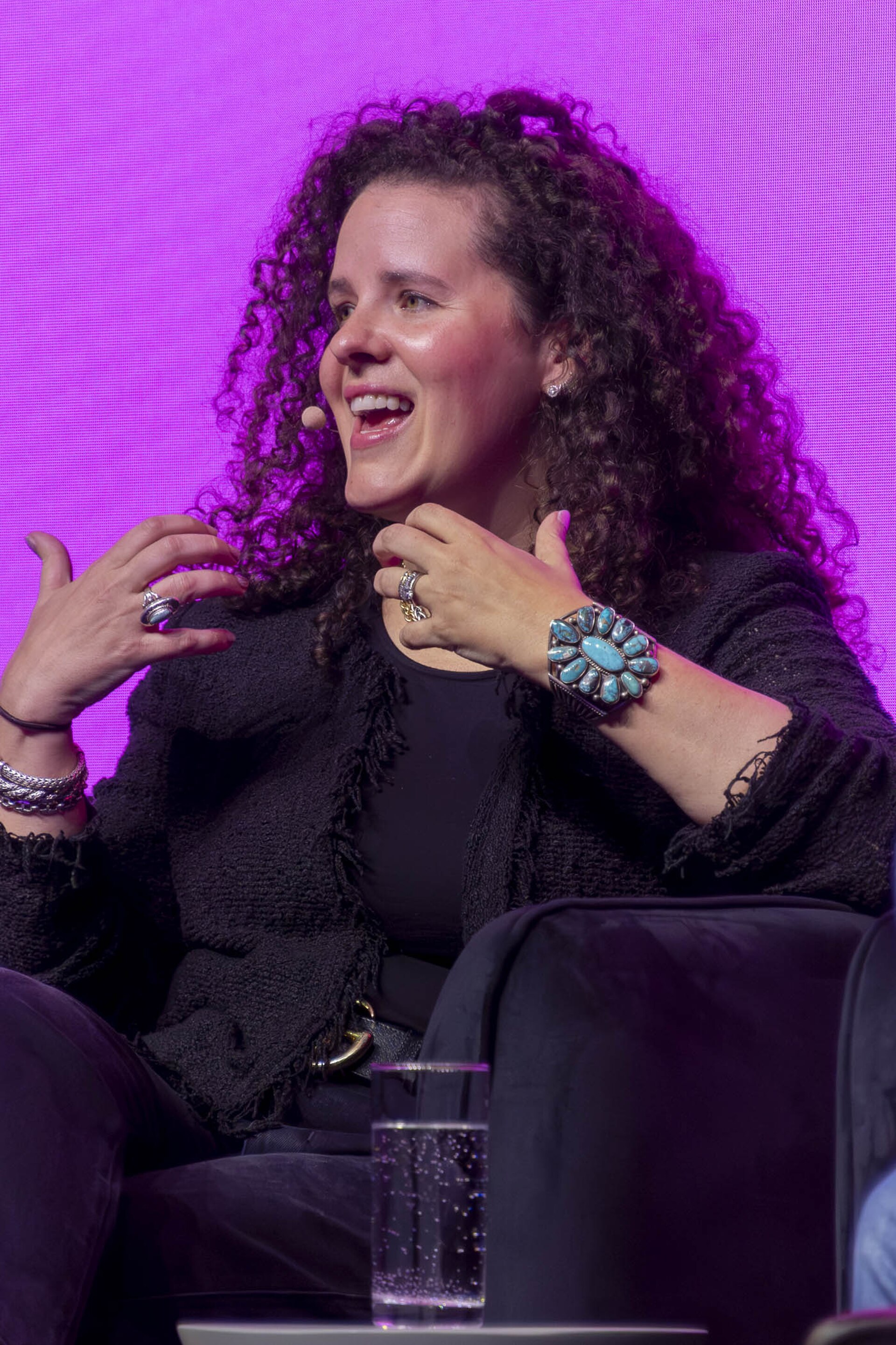 Jessica Richard, SVP of public policy at RIAA, at the SXSW London festival hosted in London, England during June 2025.