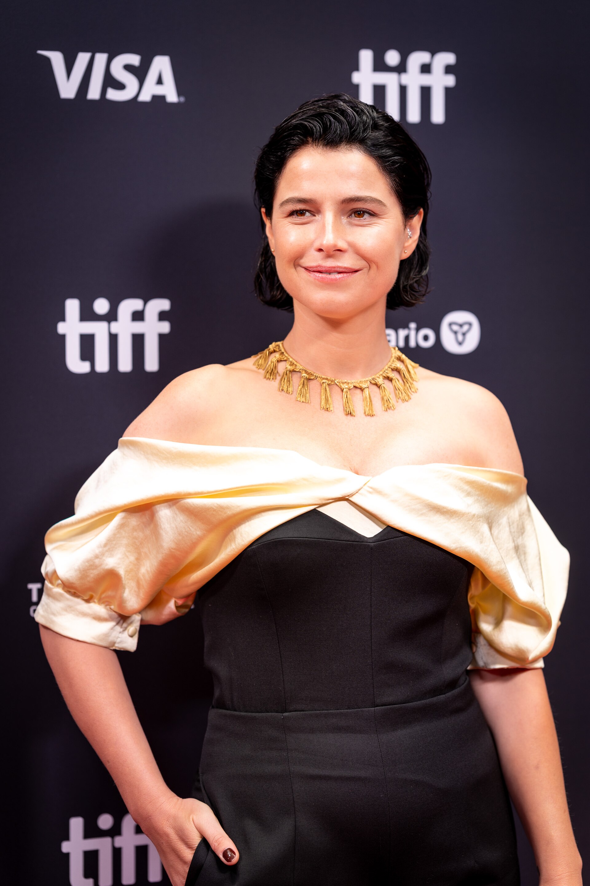 Jessie Buckley at the premiere of Hamnet at the Toronto International Film Festival