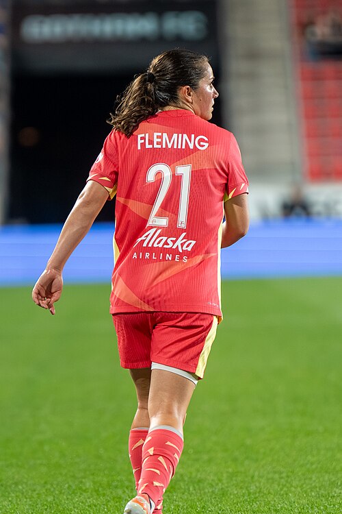 Jessie Fleming during Gotham FC vs Portland Thorns FC on 26 Sep 2025