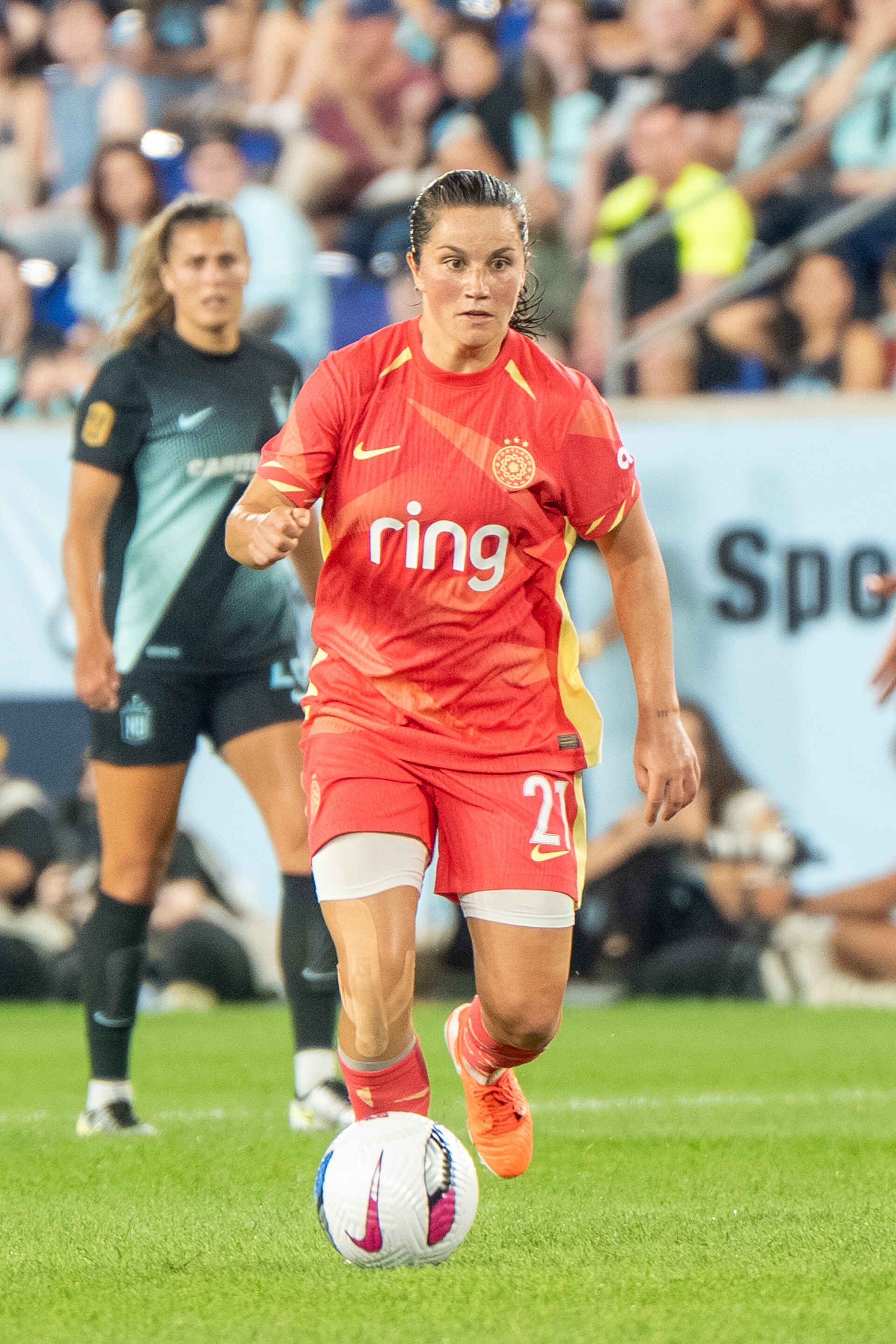 Jessie Fleming during Gotham FC vs Portland Thorns FC on 26 Sep 2025