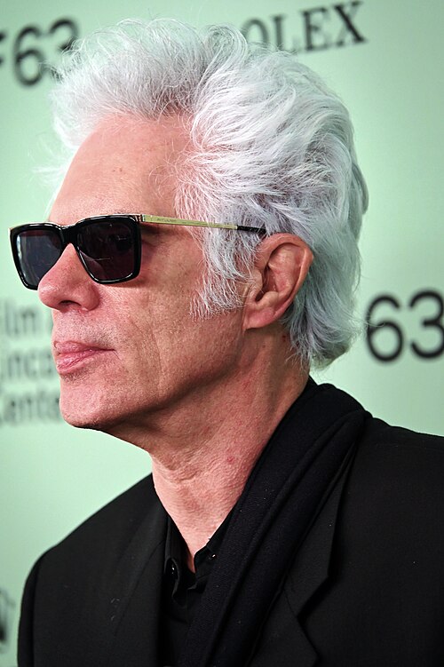 Jim Jarmusch at the 63rd annual New York Film Festival for the film "Father Mother Sister Brother"