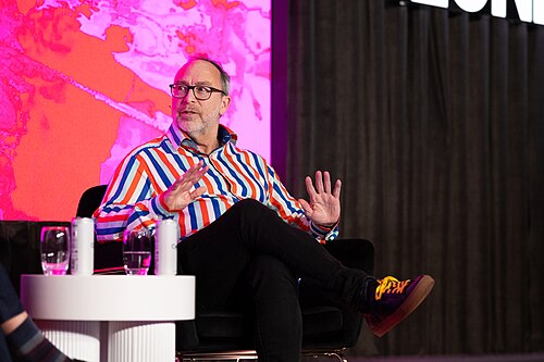Jimmy Wales, co-founder of Wikipedia, at the SXSW London festival hosted in London, United Kingdom in June 2025
