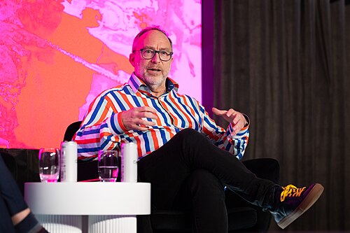 Jimmy Wales, co-founder of Wikipedia, at the SXSW London festival hosted in London, United Kingdom in June 2025