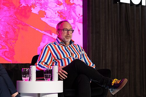 Jimmy Wales, co-founder of Wikipedia, at the SXSW London festival hosted in London, United Kingdom in June 2025