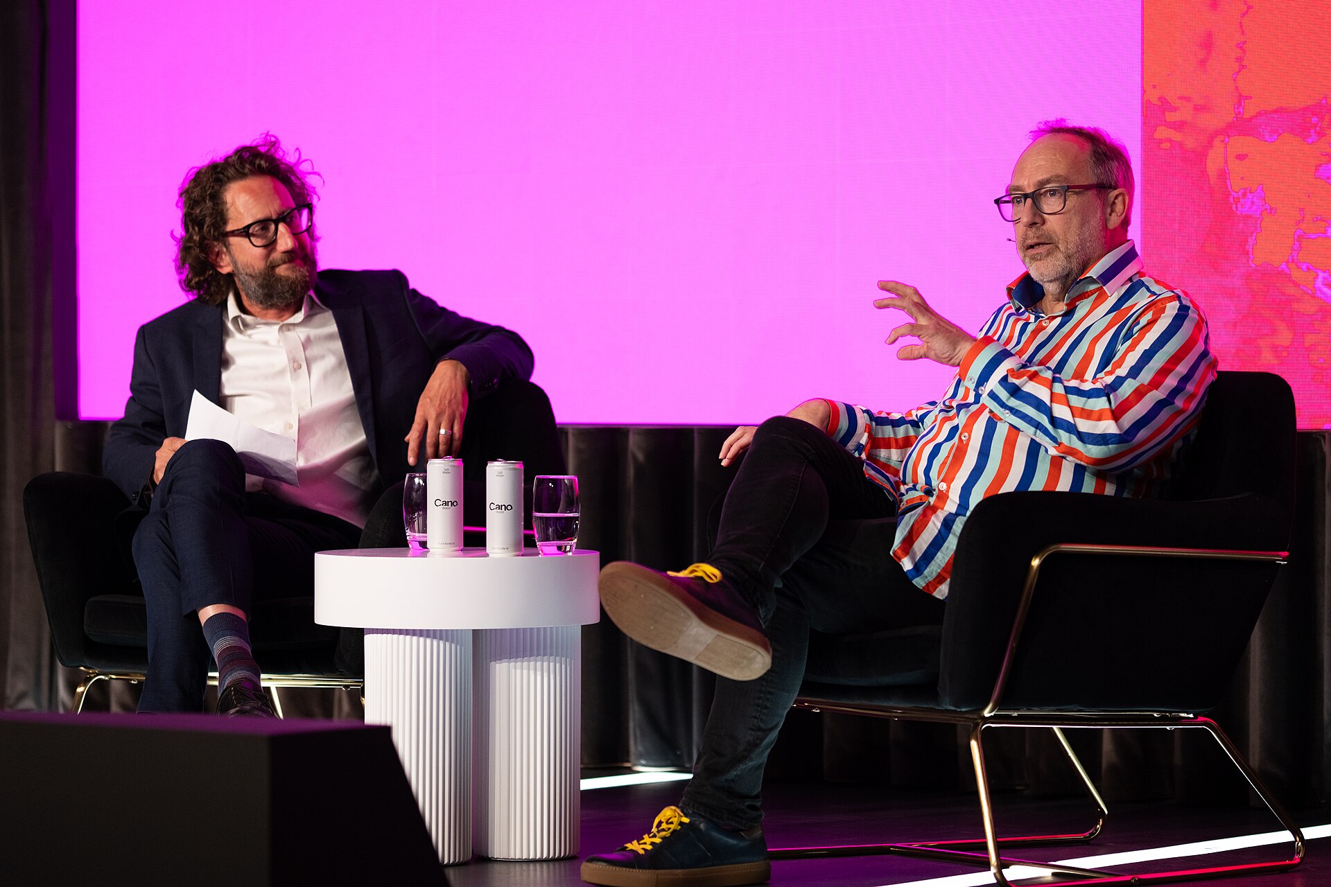 Jimmy Wales, co-founder of Wikipedia, at the SXSW London festival hosted in London, United Kingdom in June 2025