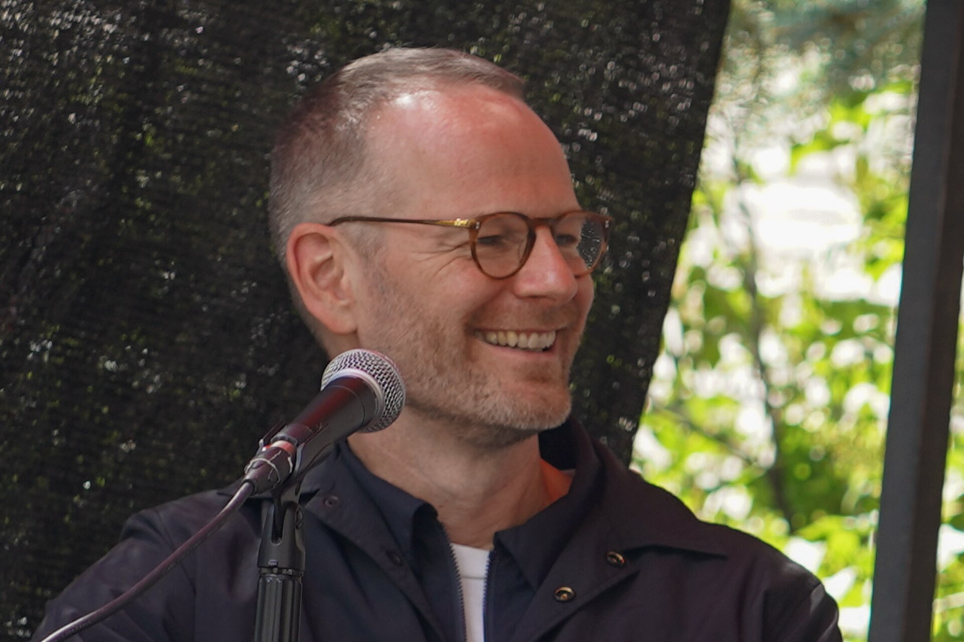 Joachim Trier at the 2025 Telluride Film Festival