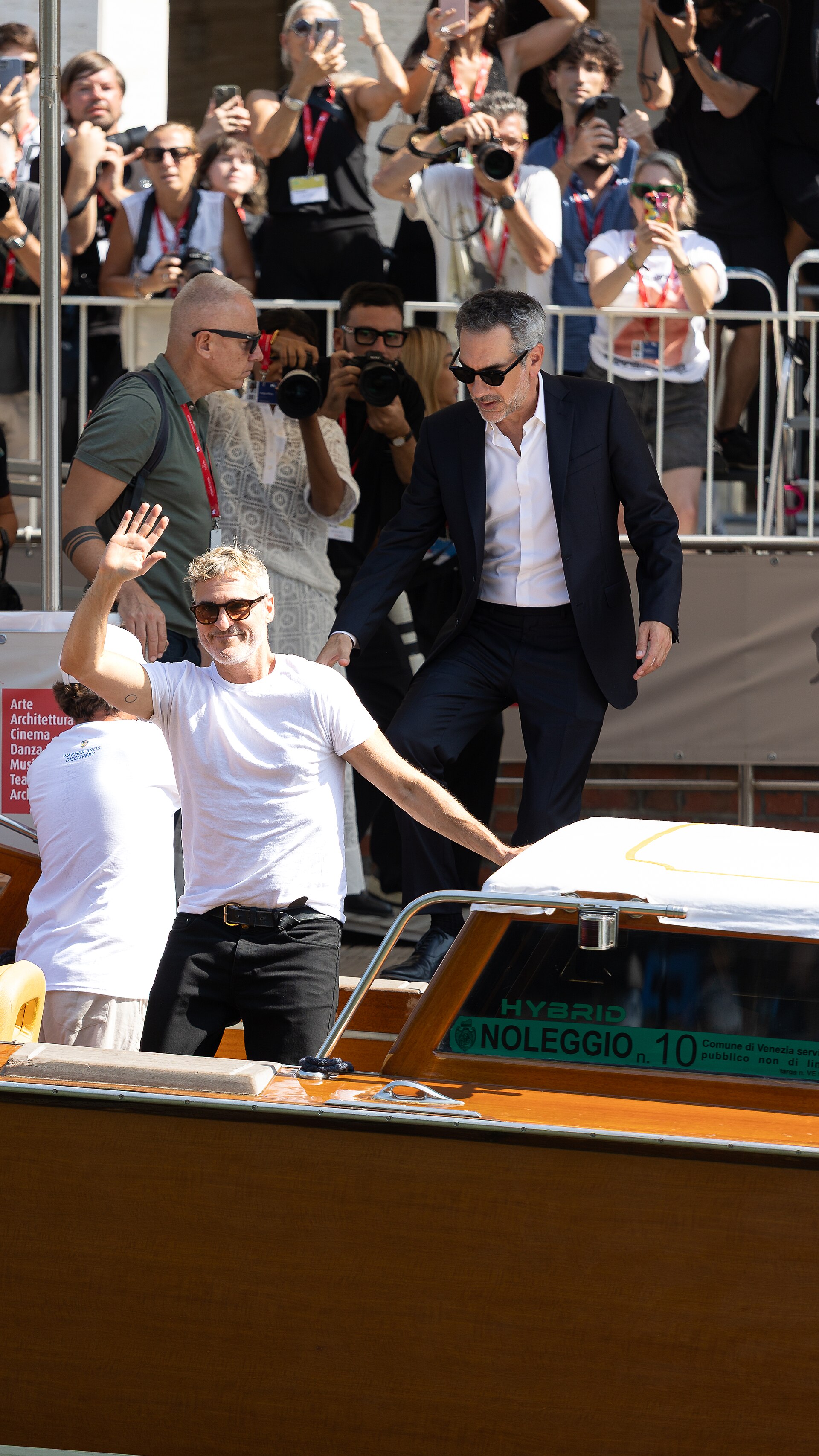 Joaquin Phoenix, actor, at 81st Venice International Film Festival in Venice, Italy for the film Joker: Folie à Deux.