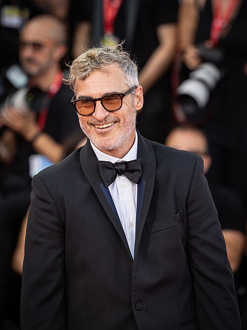 Actor Joaquin Phoenix at the 81st Venice International Film Festival