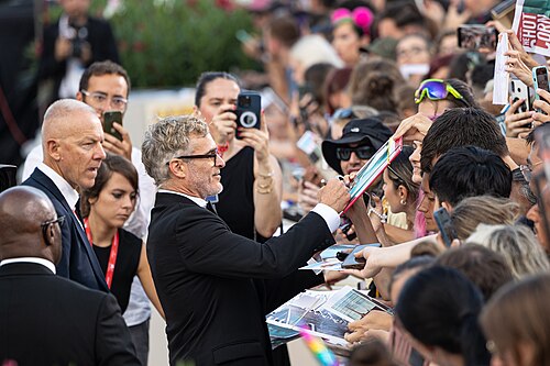 Actor Joaquin Phoenix at the 81st Venice International Film Festival
