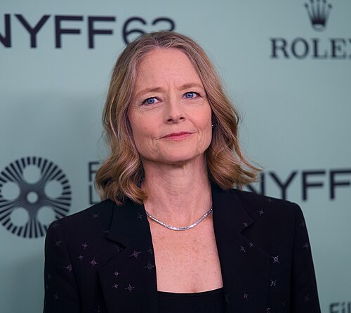 Jodie Foster, actor, at the 63rd annual New York Film Festival at Lincoln Center in 2025 for the film A Private Life