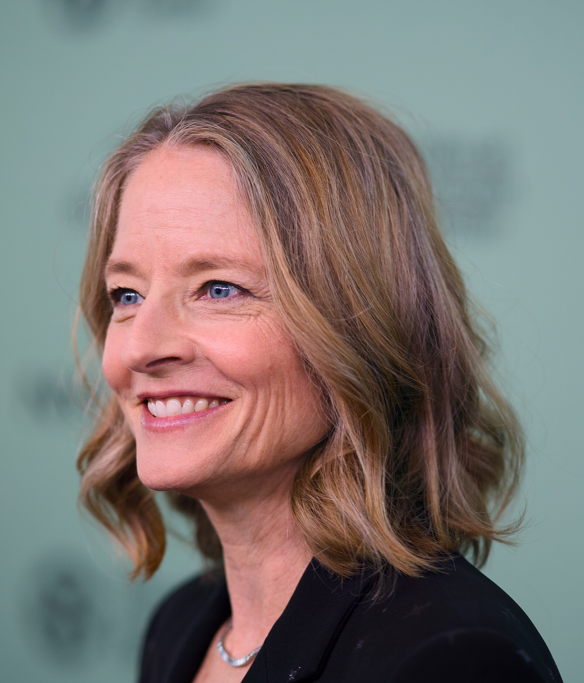 Jodie Foster, actor, at the 63rd annual New York Film Festival at Lincoln Center in 2025 for the film A Private Life