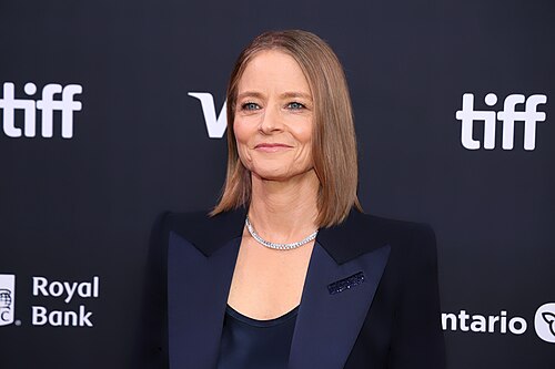 Jodie Foster at the 2025 Toronto International Film Festival for A Private Life