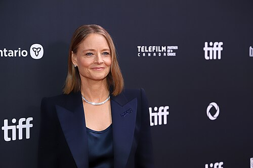 Jodie Foster at the 2025 Toronto International Film Festival for A Private Life