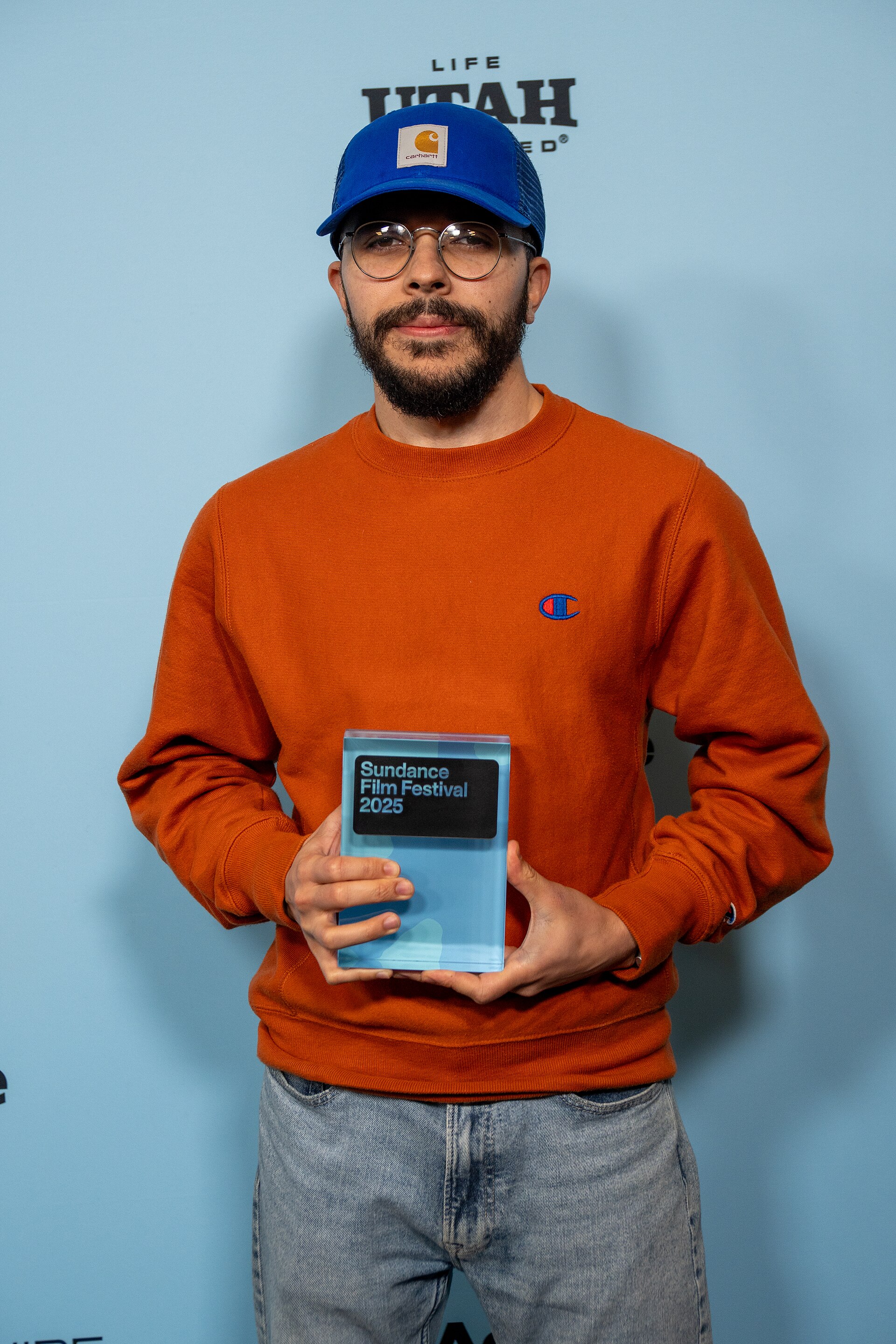 Joel Alfonso Vargas at the 2025 Sundance Film Festival Awards