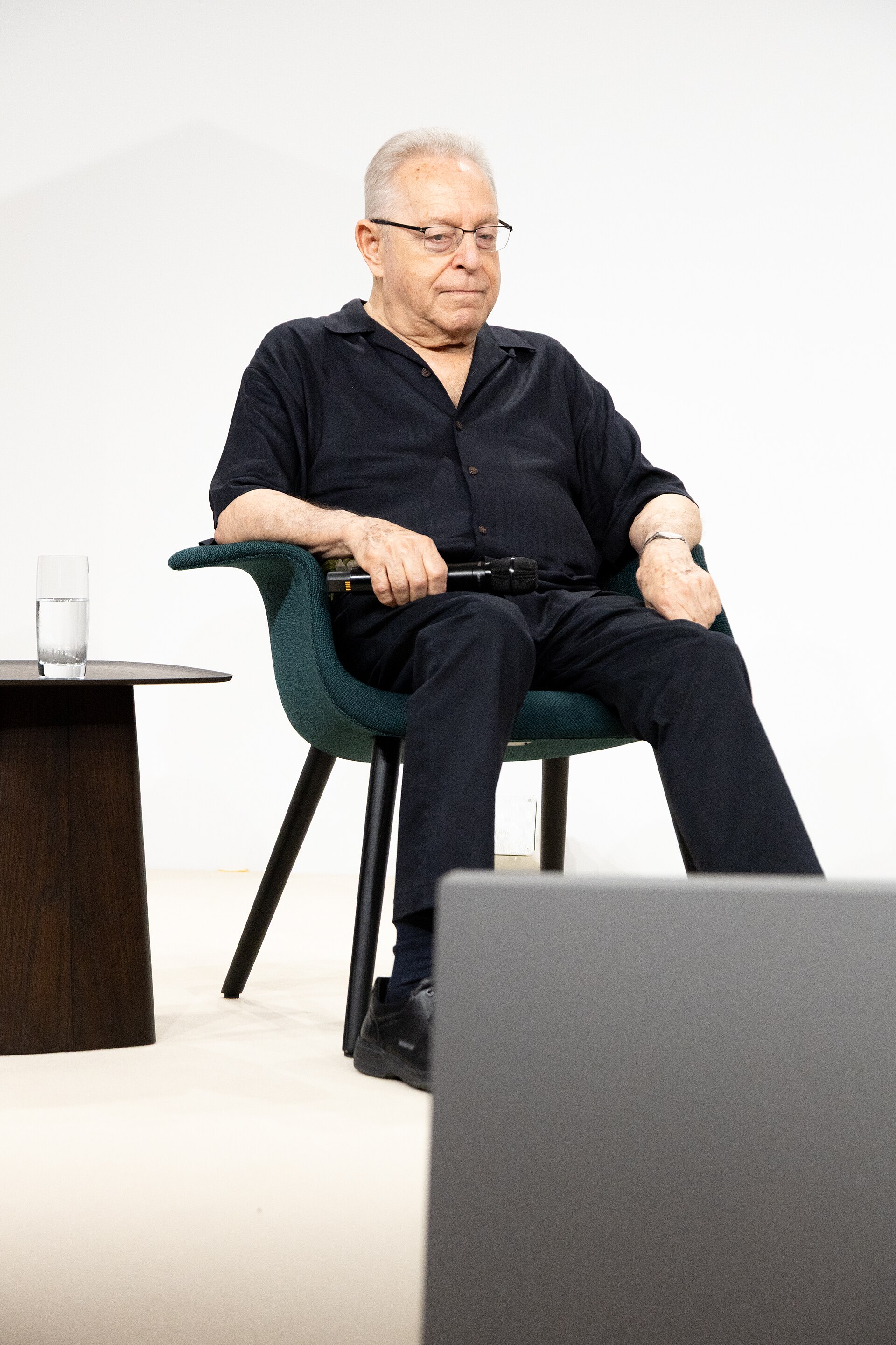 Joel Wachs, President of Andy Warhol Foundation, at the Art Basel international art fair in Basel, Switzerland in June 2025.