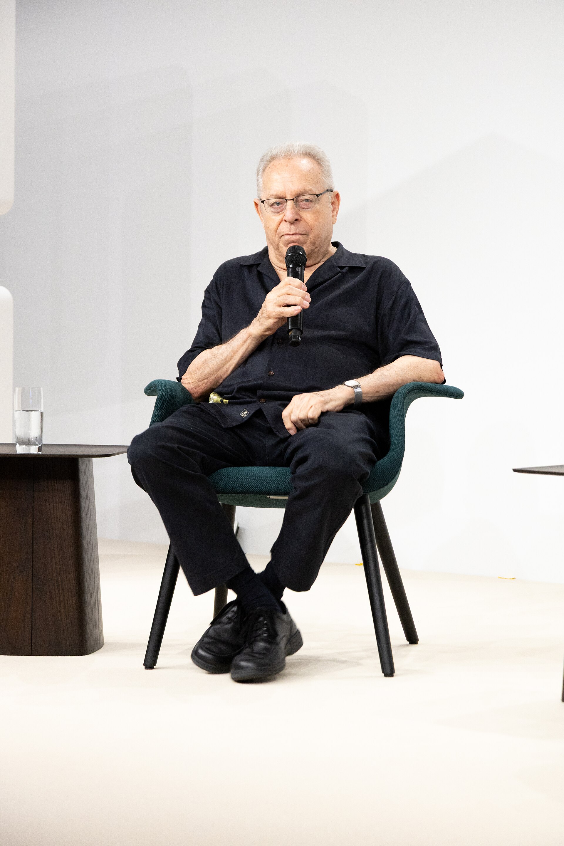 Joel Wachs, President of Andy Warhol Foundation, at the Art Basel international art fair in Basel, Switzerland in June 2025.