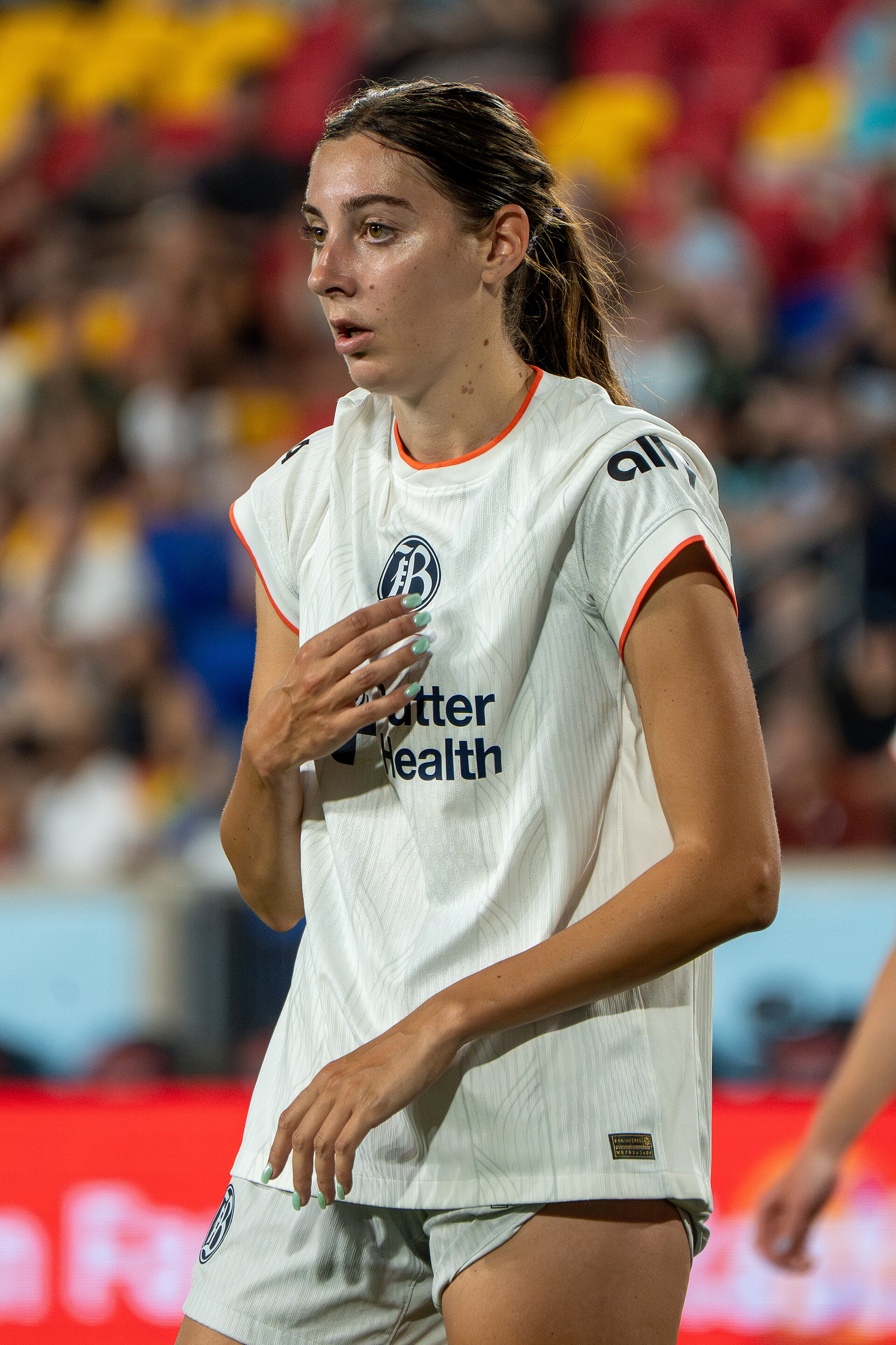 Joelle Anderson during Gotham FC vs Bay FC on 6.21.25