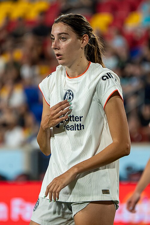 Joelle Anderson during Gotham FC vs Bay FC on 6.21.25