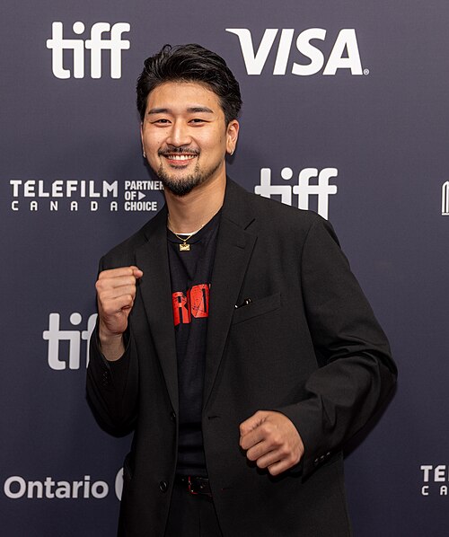 Joey Iwanaga, actor, at the 2025 Toronto International Film Festival (TIFF) for the movie The Furious.