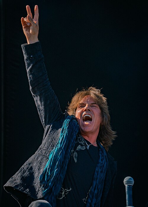 Joey Tempest with Europe at the Tons of Rock festival in Oslo, Norway, 2024