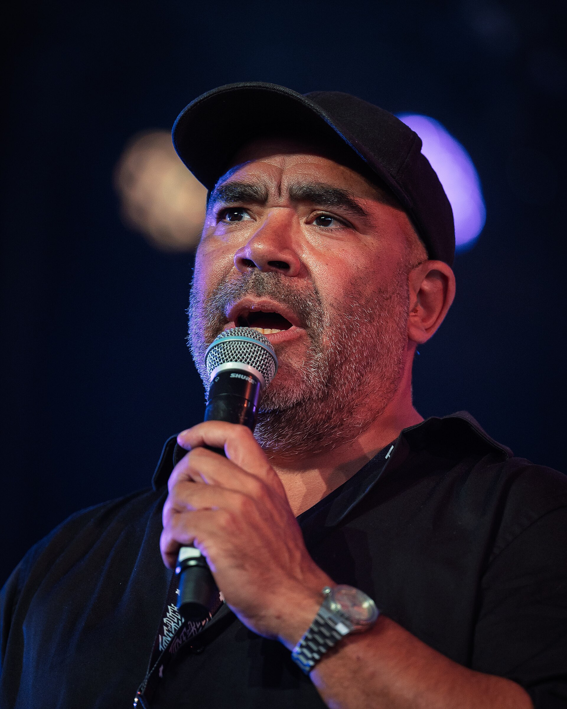 Johan Golden stand-up at Tons of Rock festival in Oslo, Norway, 2025