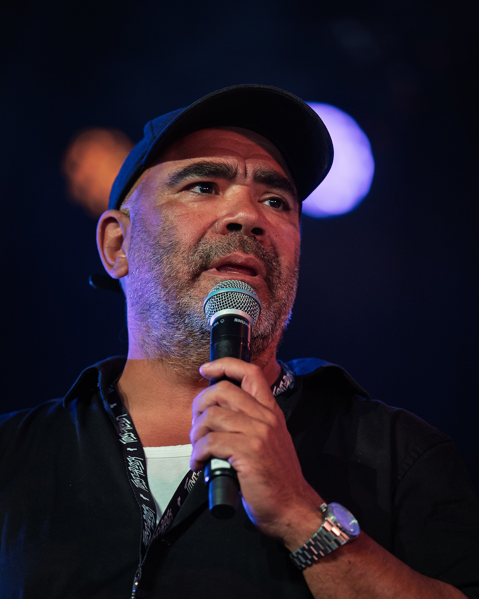 Johan Golden stand-up at Tons of Rock festival in Oslo, Norway, 2025