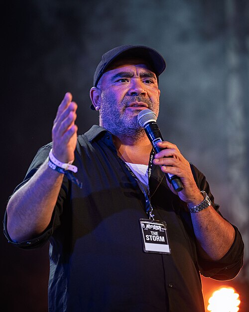 Johan Golden stand-up at Tons of Rock festival in Oslo, Norway, 2025