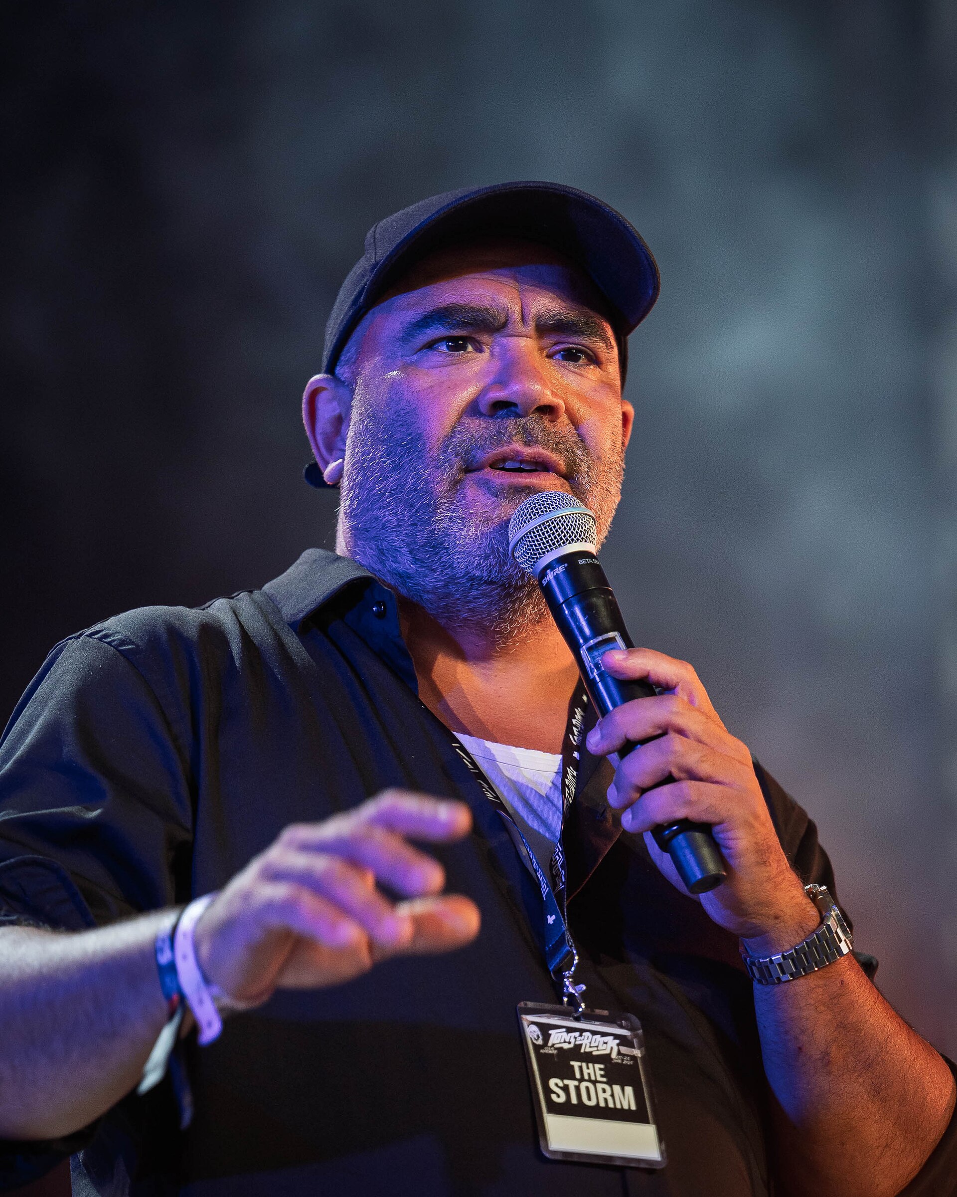 Johan Golden stand-up at Tons of Rock festival in Oslo, Norway, 2025