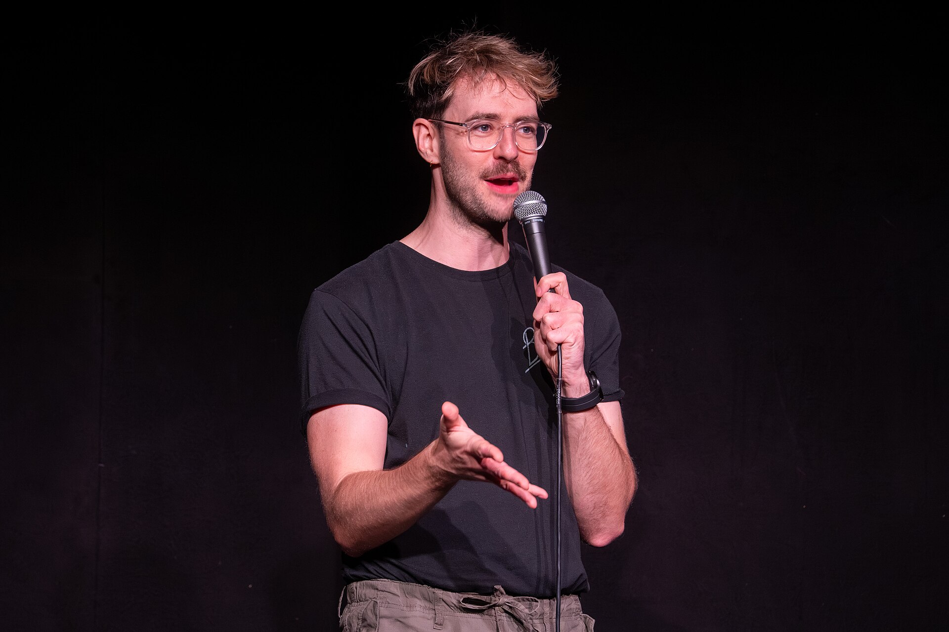 John Glover at the 2025 Edinburgh Festival Fringe